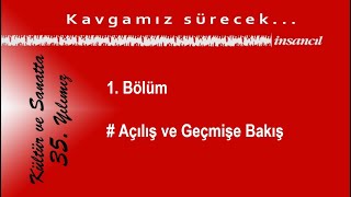 35 Yıl Etkinliğimizden... (1.Bölüm) Açılış ve Geçmişe Bakış