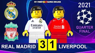 Real Madrid vs Liverpool 3-1 • Champions League 2021 • All Goals Full Highlights Lego Football