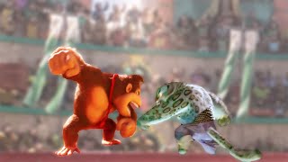 Kung Fu Panda Tai Lung VS Donkey Kong in the Great Ring of Kong | Part 17 | Supe