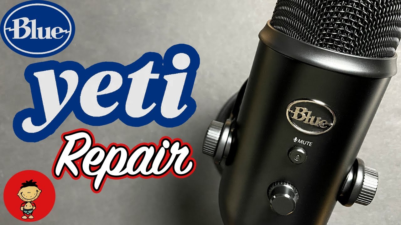 Broken USB Port Repair On A Blue Yeti Microphone - Mini USB Port ...