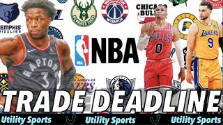 🔴 NBA Trade Deadline Livestream I Mavericks trade for Kyrie Irving, NBA Trade rumors + OG Anunoby
