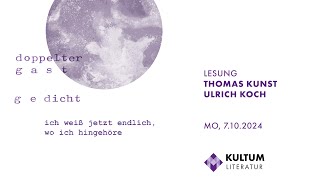 Doppelte Gäste im KULTUM: Ulrich Koch und Thomas Kunst