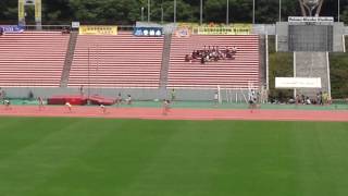 第75回愛知県陸上競技選手権大会リレー競技  女子4×100mR 予選第6組 2015/7/11