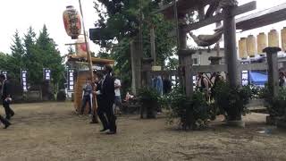 令和3年　長井市五所神社例大祭1