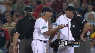 2012/08/07 Pedroia's ejection