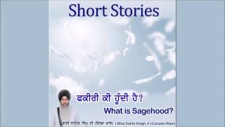 What is Sagehood - ਫਕੀਰੀ ਕੀ ਹੁੰਦੀ ਹੈ Bhai Sahib Singh #ShortStories