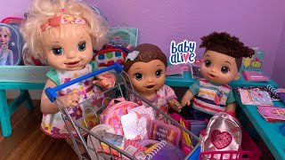 BABY ALIVE Back to School ✏️ Shopping