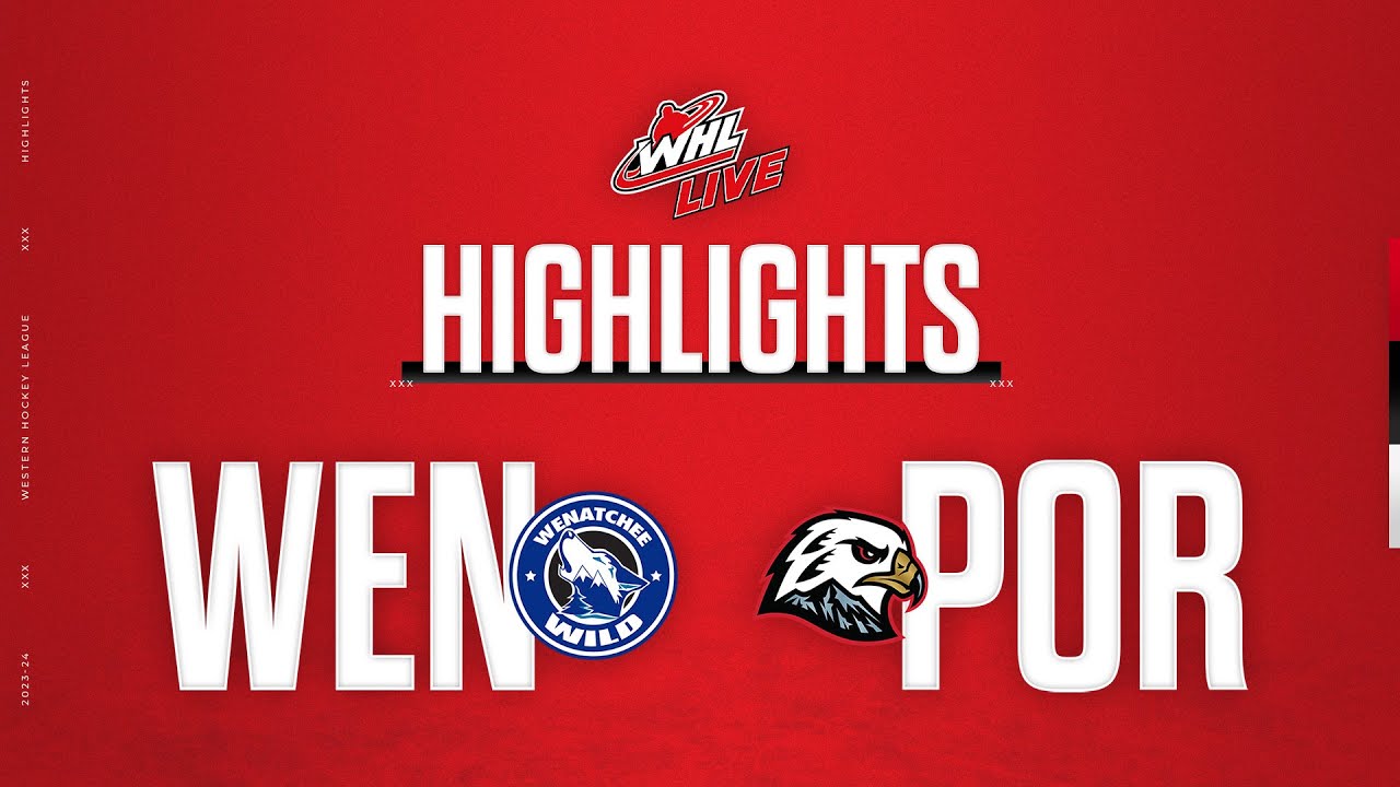 Wenatchee Wild At Portland Winterhawks 3/9 | WHL Highlights 2023-24 ...