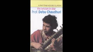 Prof Debu Chaudhuri~ Raag Bageshree