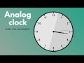 Simple Analog Clock using HTML, CSS & Javascript
