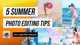 5 Photo Editing Tips for Summer 2021 | PhotoDirector App Tutorial