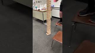 Cambridge KEVA Planks Tallest Tower with 200 planks…Watch till the End