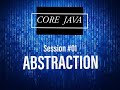 Java Abstraction Tutorial