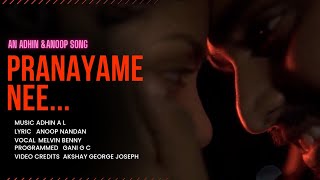 Pranayame Nee... | New Malayalam Love Video Song | Adhin \u0026 Anoop |