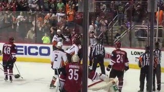 Coyotes vs Ducks Fights - 3/3/2016