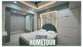 2BHK home tour 🌟🏠 | Modern interior design | Interior designer Pune | Empire Square Pune |