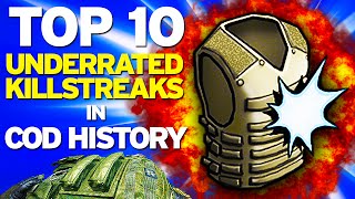 Top 10 "UNDERRATED KILLSTREAKS" in COD HISTORY (Top 10 - Top Ten) Call of Duty | Chaos