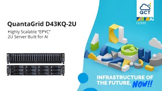 QCT Highly Scalable EPYC 2U Server | QuantaGrid D43KQ-2U