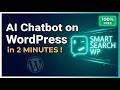 How to Add a FREE AI Chatbot to WordPress in 2 Minutes (SmartSearchWP)