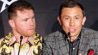 CANELO ALVAREZ VS GGG 3 FULL NEW YORK PRESS CONFERENCE AND HEATED FACE OFF