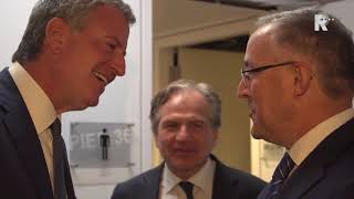 Burgemeester Aboutaleb in New York in gesprek met FBI