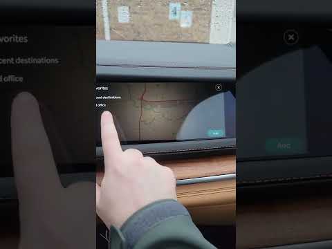 2022 Jeep Grand Cherokee Passenger Entertainment Navigation Screen Demo