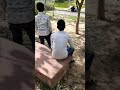 Raj and his brother having fun