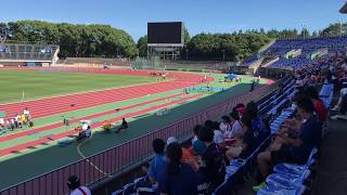 2018年神奈川県選手権 三段跳 ③15m50(+2.5)