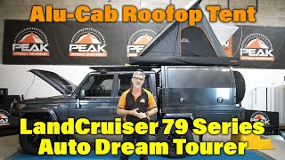 Dream Tourer - Alu-Cab Rooftop Tent on LandCruiser 79 Series Auto