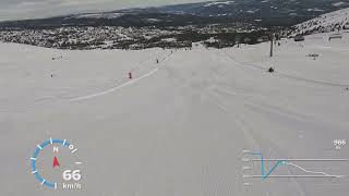 Trysil ski - Piste red 53 incl speed lane