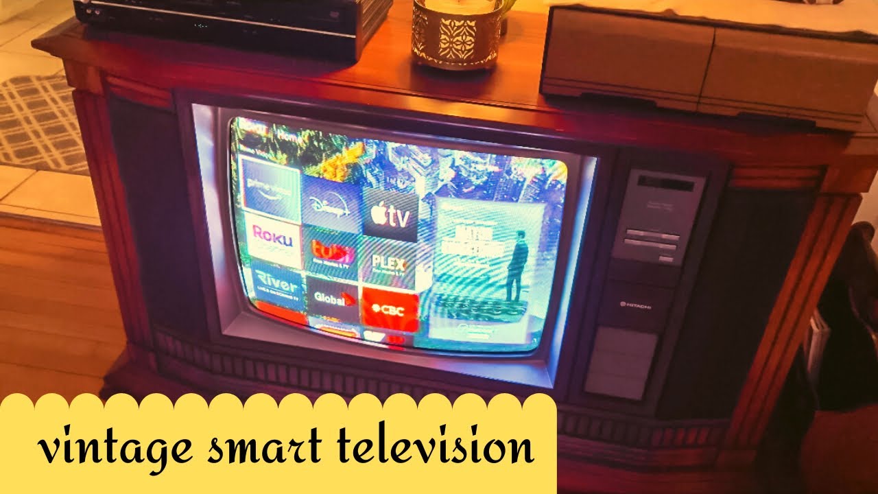Turning My Vintage Tv Into A Smart Tv Youtube