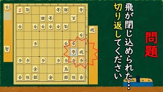 【返し技】飛車が捕獲された時の切り返しの次の一手問題 全３問