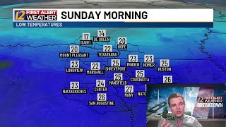 First Alert Weather Breakdown with Meteorologist Evan Thomason