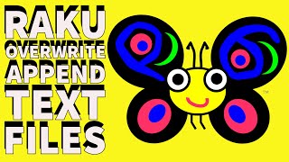 Raku Programming Tutorial - Overwrite Append Files 2024
