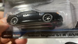 ミニカー紹介　Vol.640 hotwheelsPREMIUM ワイスピ　日産　スカイライン　GT-R BNR32