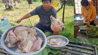 Tsaws tau hau npua, thiab tais maiv ua nas, tuav nceb peb noj qab kawg 07/08/2021