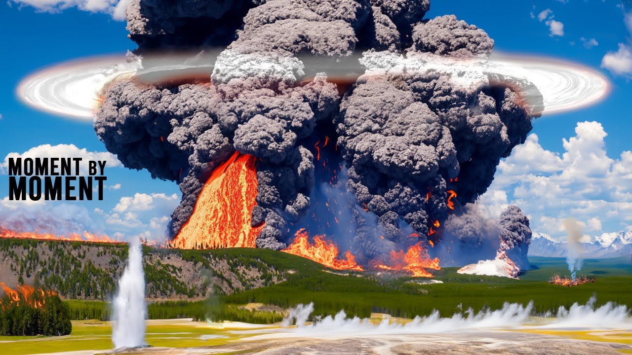 Yellowstone Erupts - A Real Time Scenario - YouTube