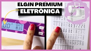 Máquina de Costura Elgin Premium JX-10000 Eletrônica - Review e Tutorial! Vale a Pena Ter Uma?