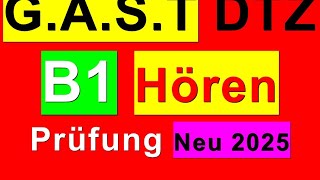 DTZ Exam B1 Listening Part 1-4 New 2025