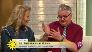 Petra Mede: "Visst vill man höra Roger Pontare sjunga opera?" - Nyhetsmorgon (TV4)