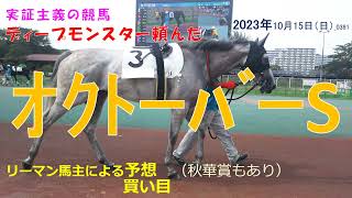 オクトーバーステークス 秋華賞2023 【予想】10月戦線巻き返します！実証主義の競馬：東京競馬 オクトーバーＳと秋華賞の予想 _0391