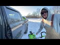 greenworks 40 volt battery powered snowblower pushed to the limit