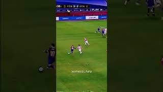 Funny when Messi slapped Bilbao defender he took a red card😍😂🤦🐐🤔👇🔥#shorts  #قصص