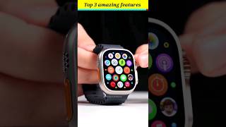 Top 3 amazing features of apple watch ultra - #shorts #techytechshorts