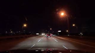 ⁴ᴷ Interstate 10 - Louisiana (Greater New Orleans) westbound (Night) [4K VIDEO]