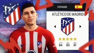 2 SAISONS avec la TERRIBLE équipe de l'ATLETICO MADRID ! (FC24)