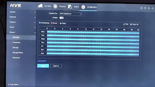 How to stop or start, turn off or on recording each camera Hikvision DVR - 2025