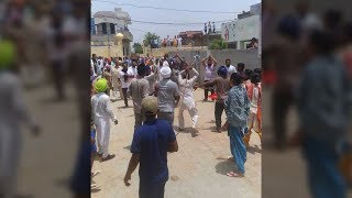 Sangrur : Clash over land auction, 15 injured