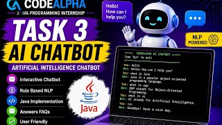 CodeAlpha Java Programming Internship | Task 3 Artificial Intelligence Chatbot | Java Project Demo