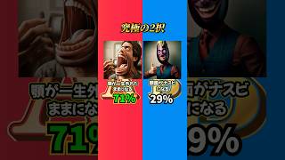 【究極の2択】どっちを選びますか？？ #究極の2択 #究極の選択 #2択ゲーム #ミニゲーム #クイズ #ゲーム